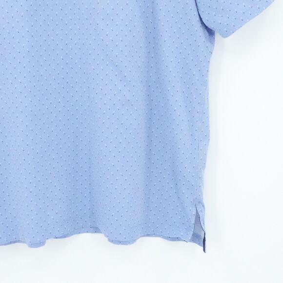 Polo Ralph Lauren Shirt Mens Large Blue Polo RL Pattern Short Sleeve Classic Fit - Picture 6 of 15